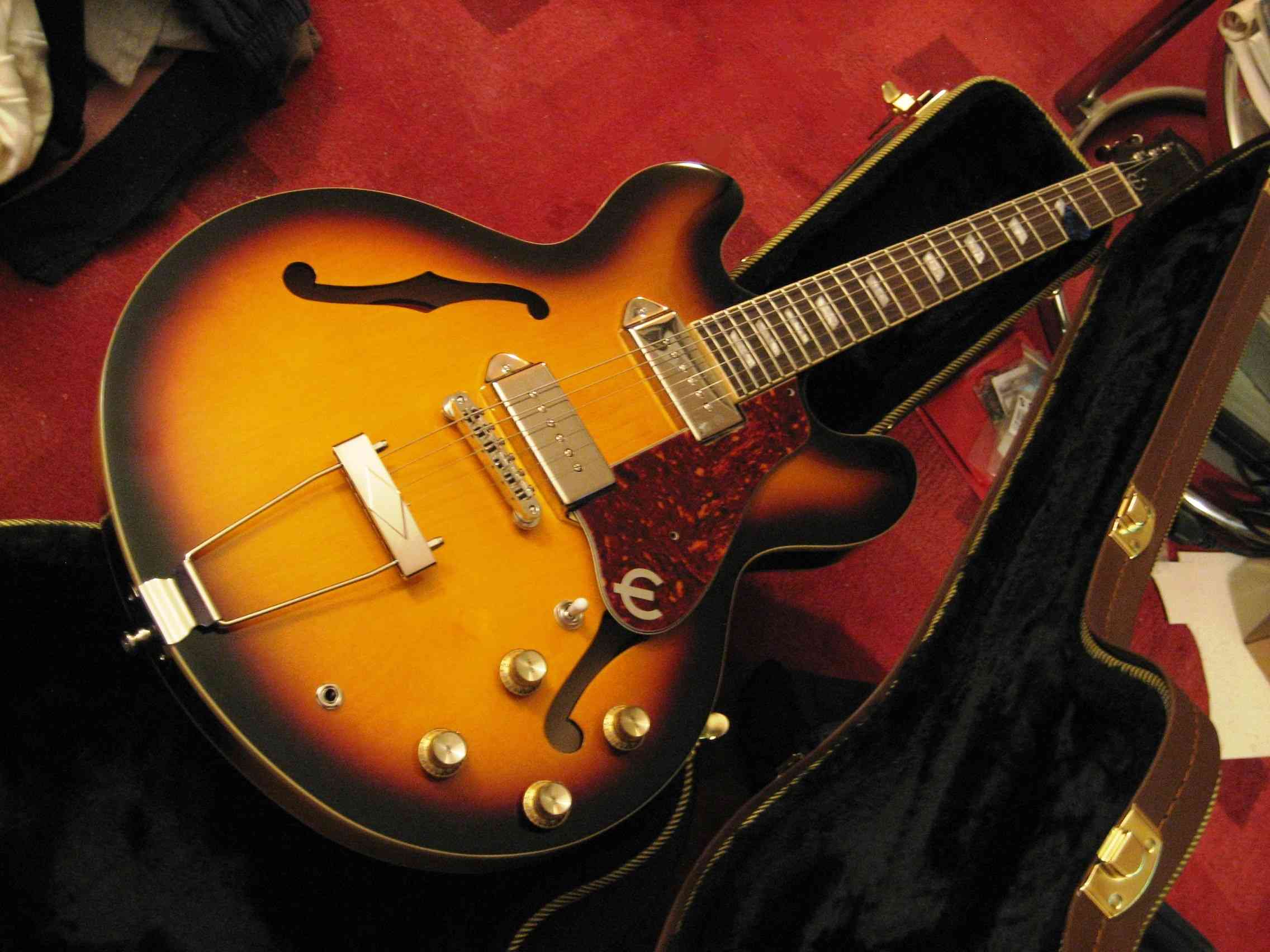 FS CASINO pickguard, Tortoise | Epiphone Guitars