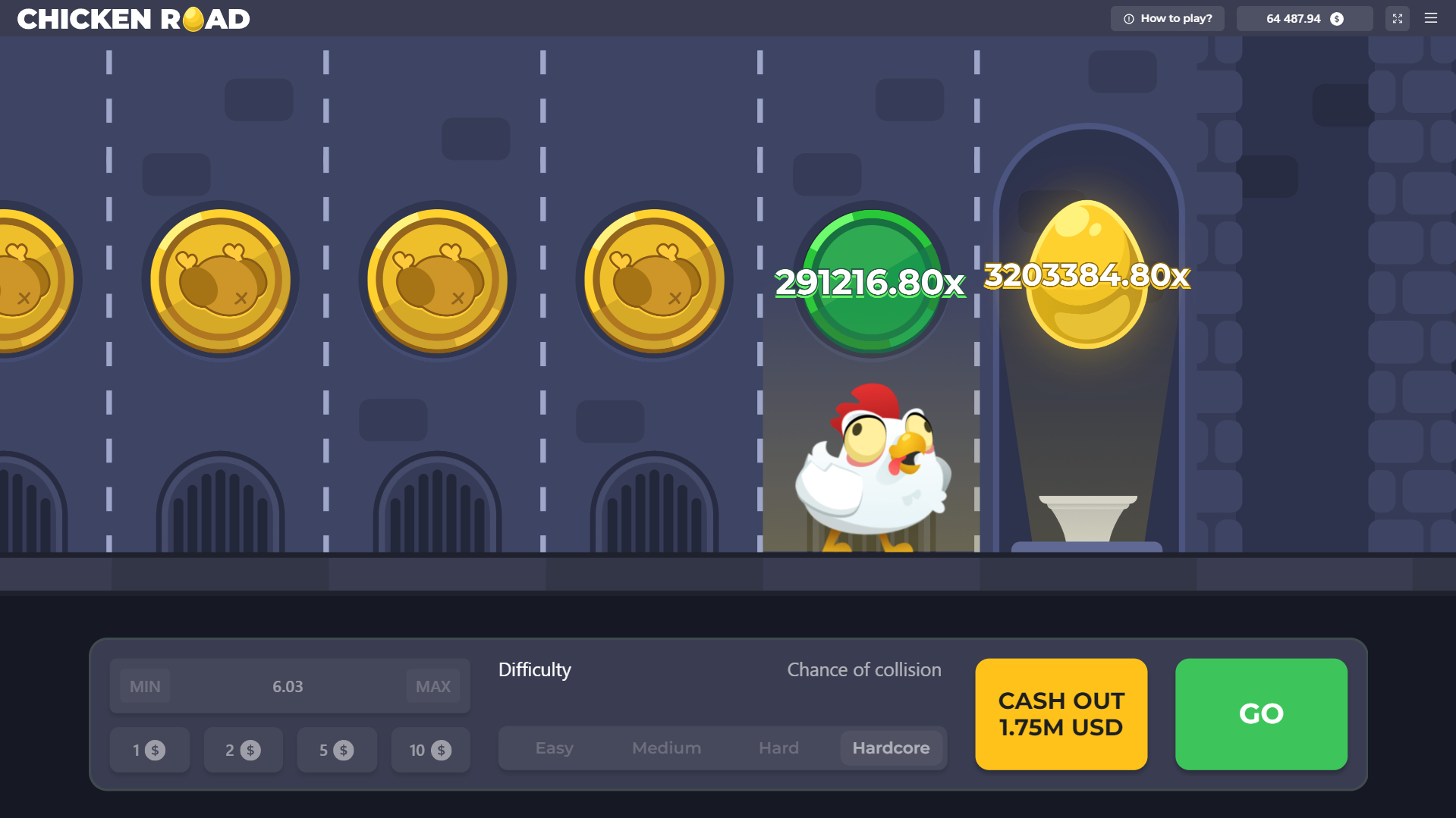 chicken road cross game money