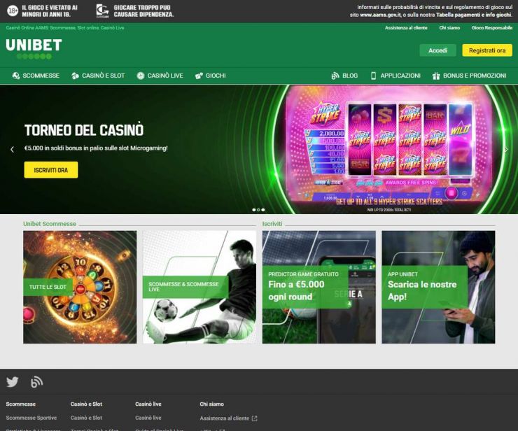 Unibet Online Recensione review and Slots 2