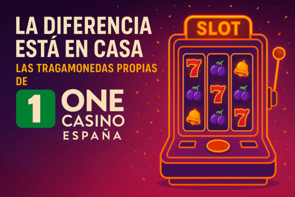 La diferencia está en casa: Las tragamonedas propias de One Casino ...