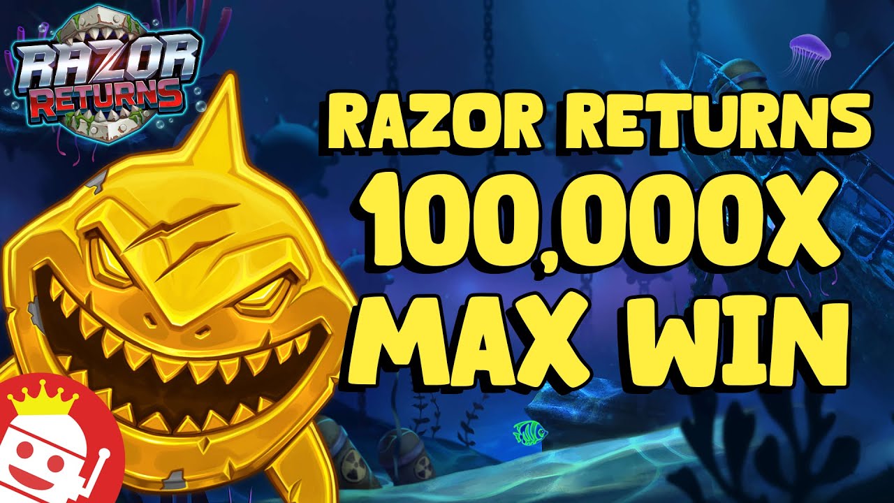 💰 RAZOR RETURNS MAX WIN! 🦈 PLAYER LANDS 100,000X JACKPOT! - YouTube