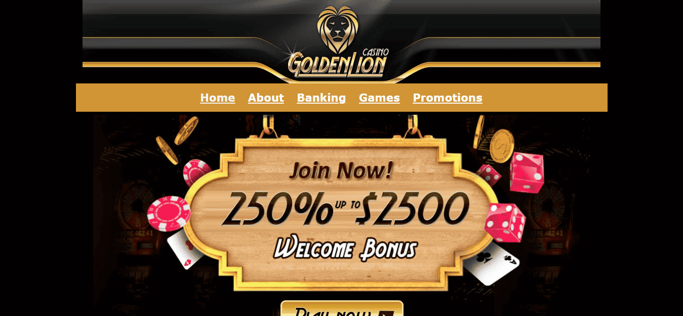 Golden Lion Casino Promos, Reviews & Ratings